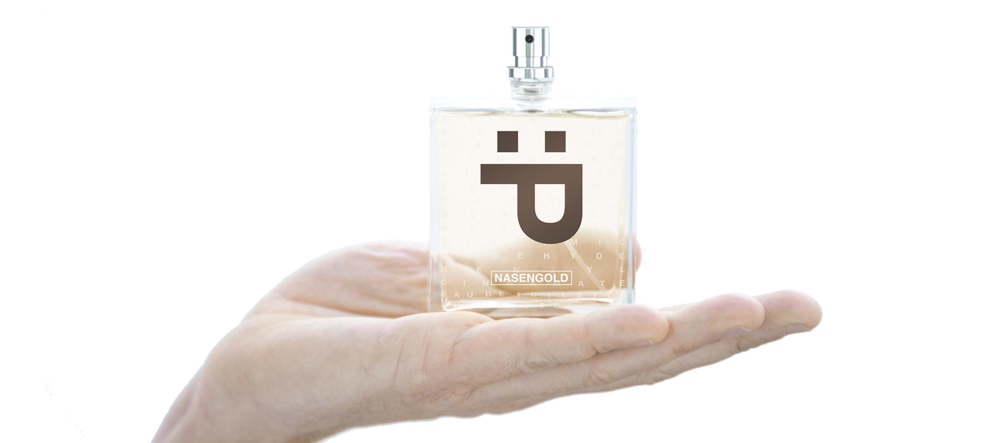 Nasengold :P Perfume in hand