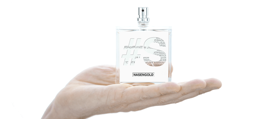 Nasengold perfume bottle